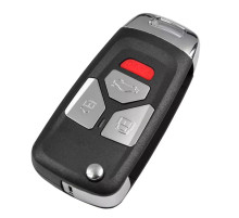 Ключ XNAU02EN в стиле Audi 4 кнопки