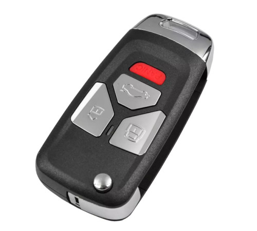 Ключ XNAU02EN в стиле Audi 4 кнопки
