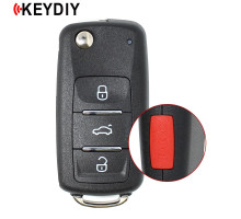 Ключ KEYDIY NB08-4 для Volkswagen (с кнопкой тревоги)
