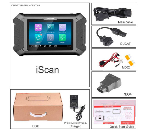 OBDstar iScan для мотоциклов Ducati