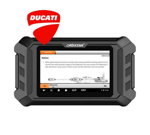 OBDstar iScan для мотоциклов Ducati