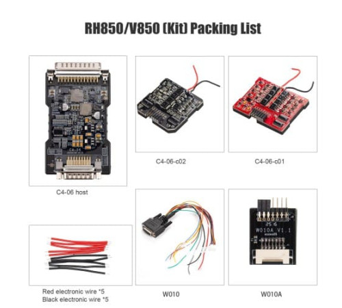 Комплект адаптеров OBDstar RH850/V850 Full
