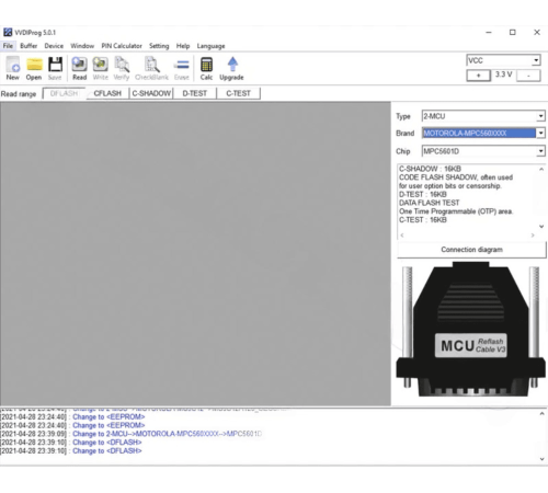 Кабель MCU v3 для VVDI Prog