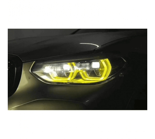 Ангельские глазки желтого цвета для BMW X3, X4 G01, G08