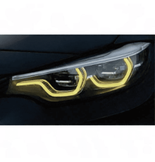 Желтые ангельские глазки для BMW 4 F32, F33, F36