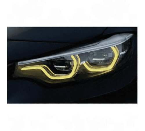 Желтые ангельские глазки для BMW M3, M4 F80, F82, F83