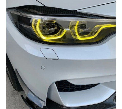 Желтые ангельские глазки для BMW M3, M4 F80, F82, F83