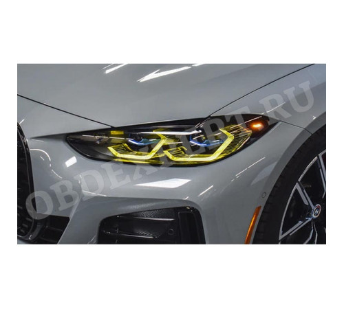 Желтые ангельские глазки для BMW 4 G22, G23
