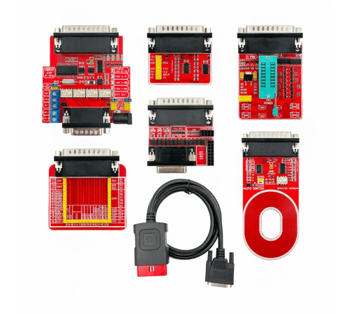 Комплект адаптеров и кабель OBD-2 для IProg Pro