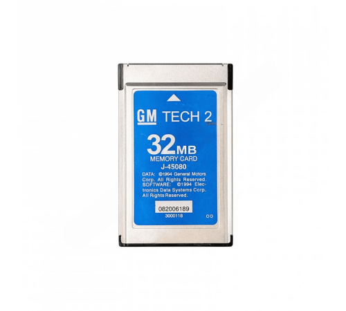 Карта PCMCIA (32 Mb) для GM Tech 2