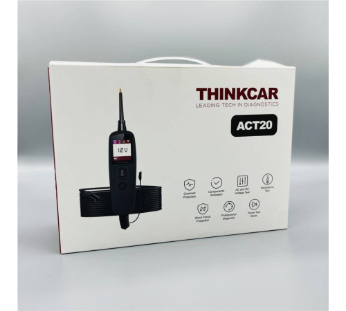 Тестер-пробник электрических систем авто Thinkcar ACT20