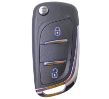 Ключ Key Diy NB11-2 в стиле DS, Peugeot, Citroen