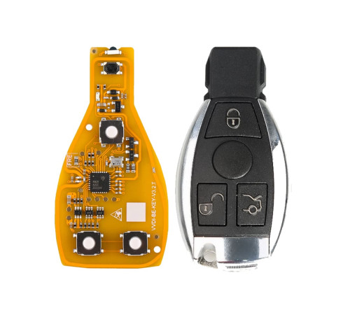 Ключ Mercedes Xhorse VVDI BE Key c желтой платой