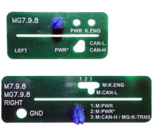 Шаблоны M(G)798(L+R) для переходника MM-Connect